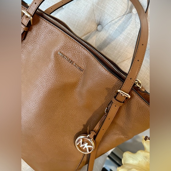 Michael kors Megan large leather tote Acron - Picture 10 of 11